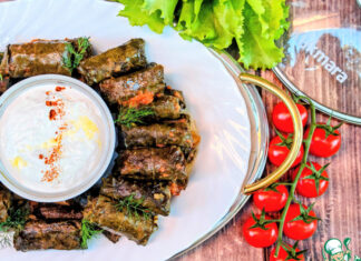Долма с мясом и фасолью «Томатная»