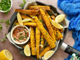 Кукурузные ребрышки bbq