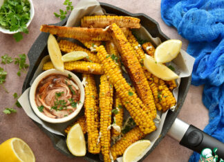 Кукурузные ребрышки bbq