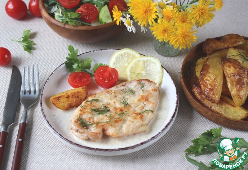 Куриное филе с итальянской ноткой