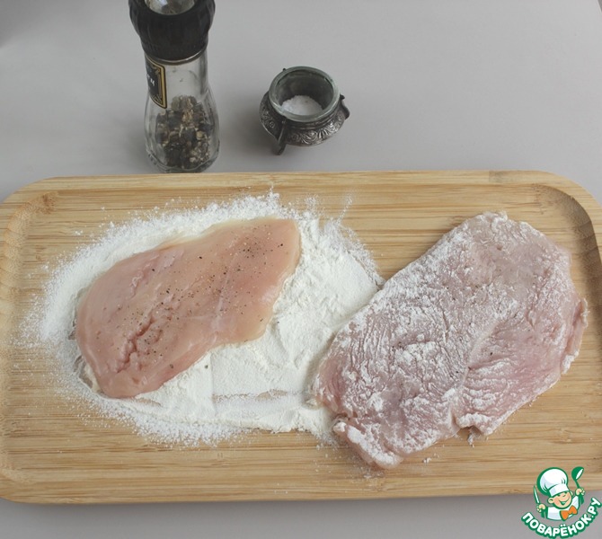 Куриное филе с итальянской ноткой