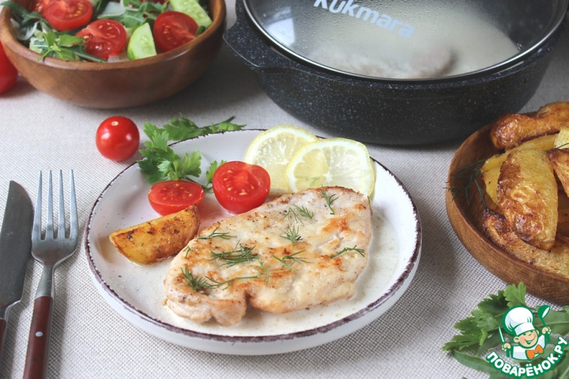 Куриное филе с итальянской ноткой