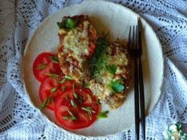 Ленивые голубцы с грибами