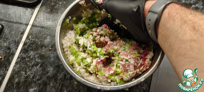 Ленивые голубцы с пекинской капустой