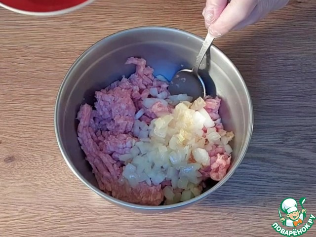 Пастерони с фаршем