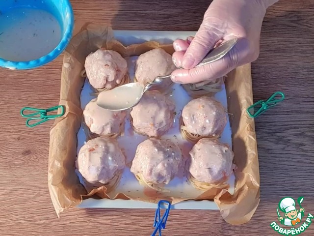 Пастерони с фаршем