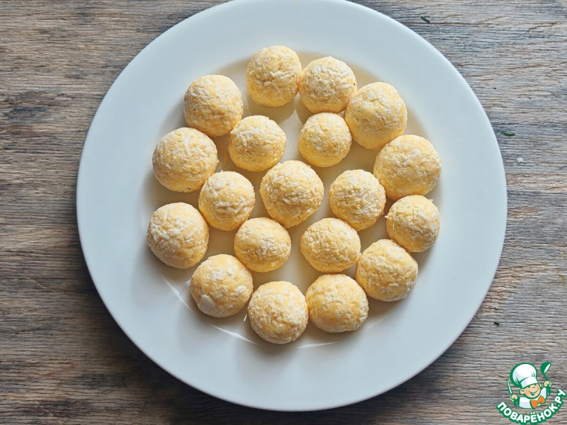 Печёночные блины с лисичками и сыром