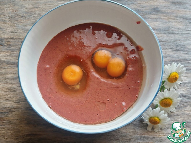 Печёночные блины с лисичками и сыром