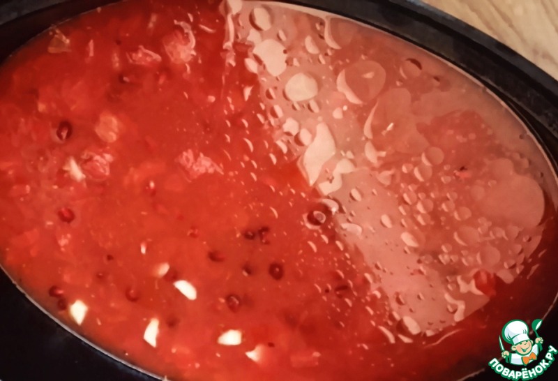 Перцы, начиненные булгуром, бараниной и томатами