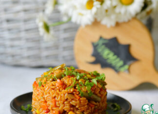 Рис с уткой по-Гавайски