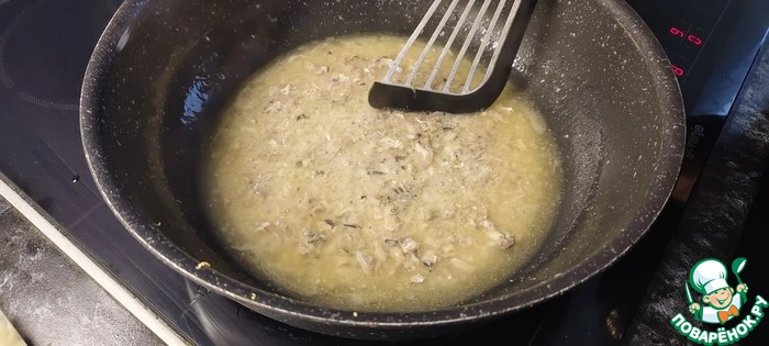 Спагетти с соусом из анчоусов