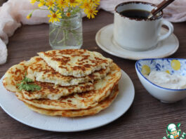 Сырные лепешки