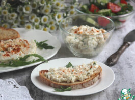Закуска из чеснока