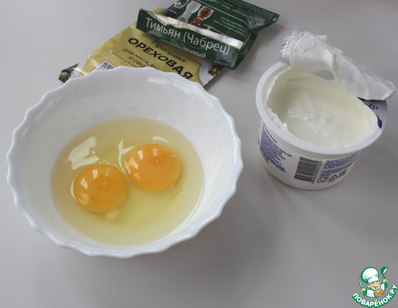 Заливной пирог с лисичками