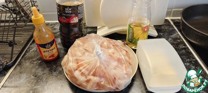 Жаренные креветки