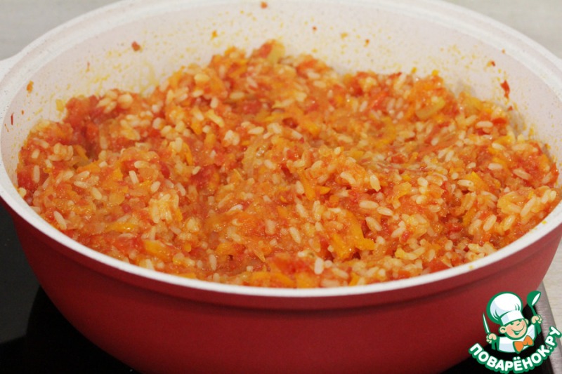 Кабачки с рисом на зиму