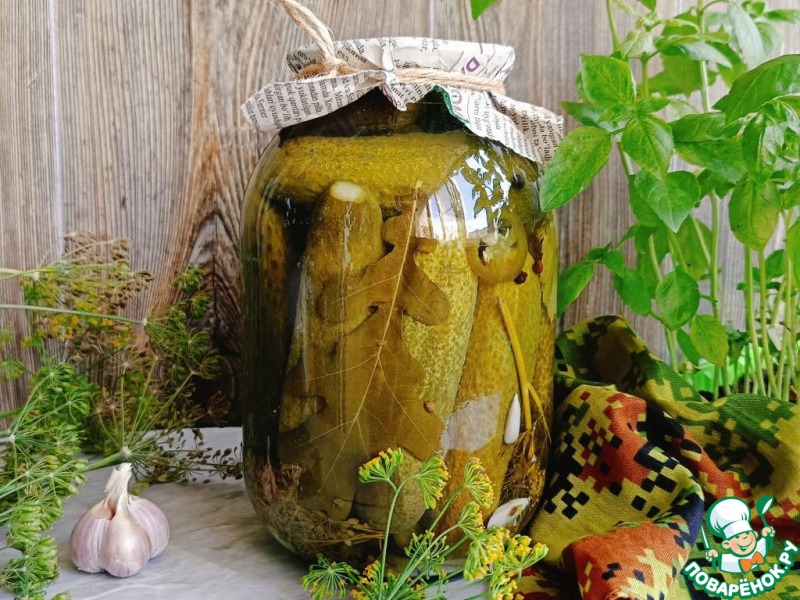 Консервированные огурцы без сахара