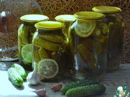 Маринованные огурцы «Лимонные»