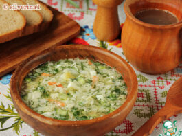 Окрошка по-уральски