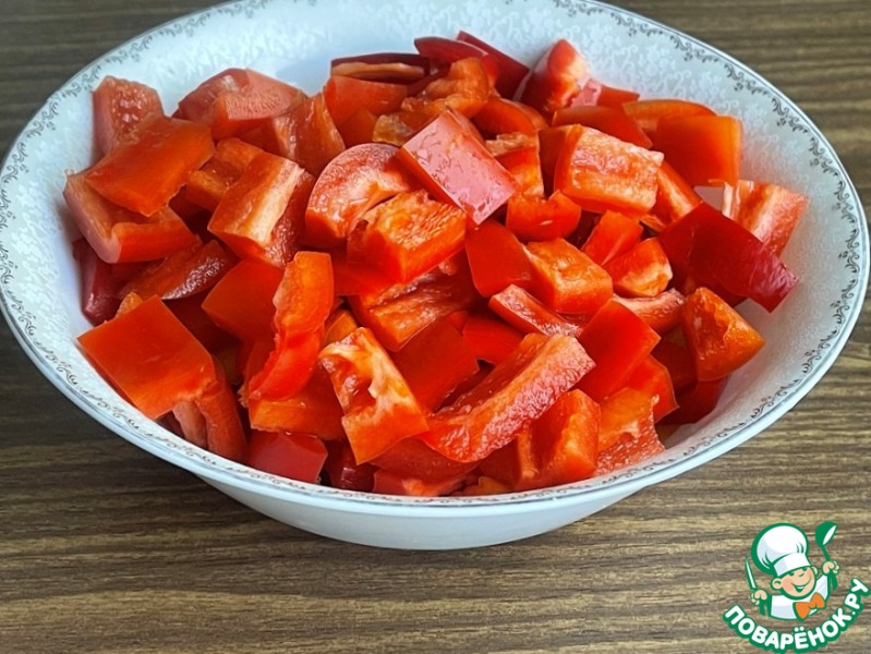 Овощное рагу с баклажанами