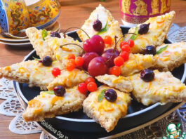 Печенье «Апельсиновые ромбы»