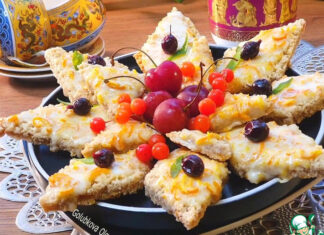 Печенье «Апельсиновые ромбы»
