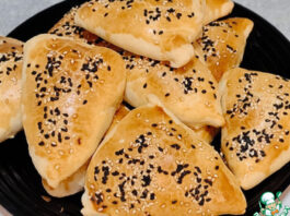 Самса с рубленной курицей