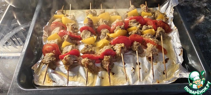 Шашлычки в духовке