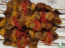 Шашлычки в духовке