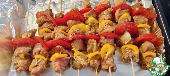 Шашлычки в духовке