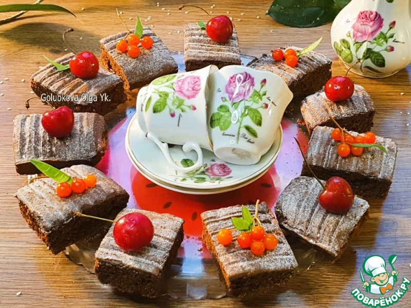 Шоколадное печенье Брауни