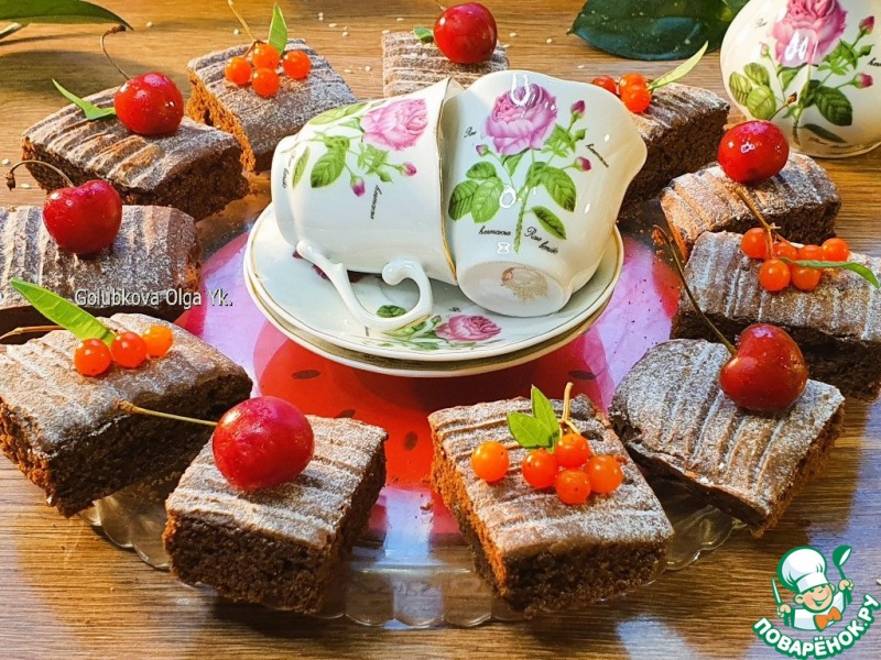 Шоколадное печенье Брауни