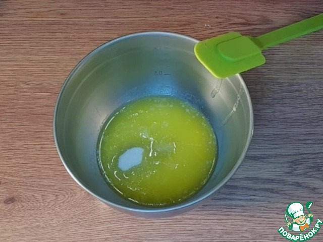 Слоистое печенье с малиновым джемом