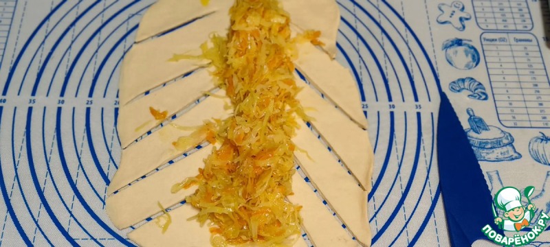 Кулебяка с капустой