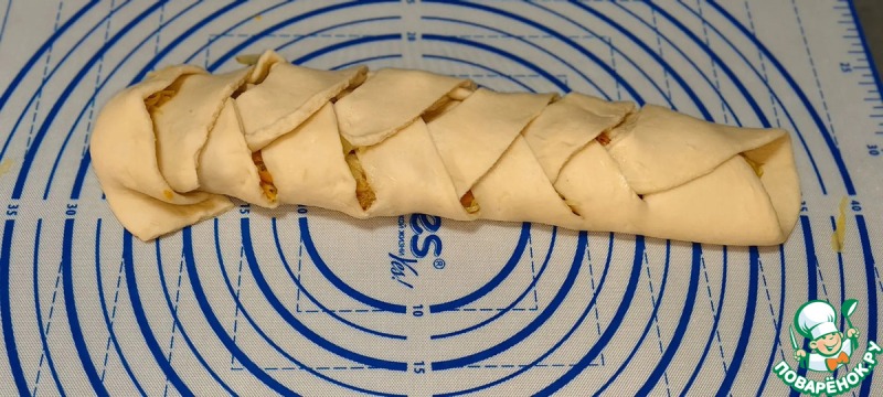 Кулебяка с капустой