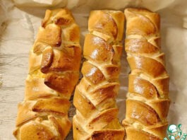 Кулебяка с капустой