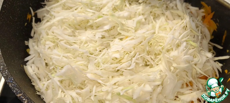 Кулебяка с капустой