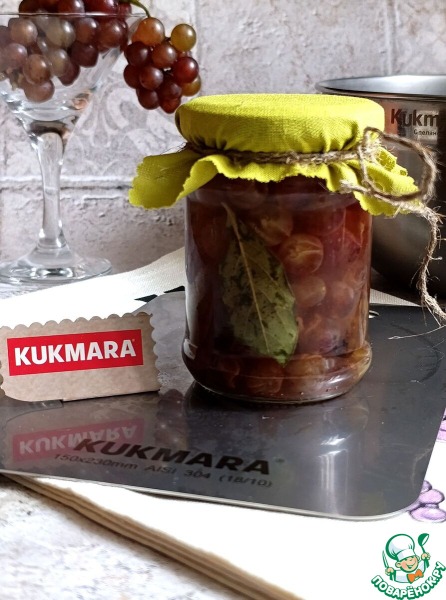 Маринованный садовый виноград