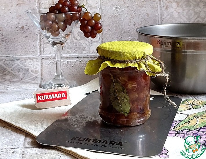 Маринованный садовый виноград