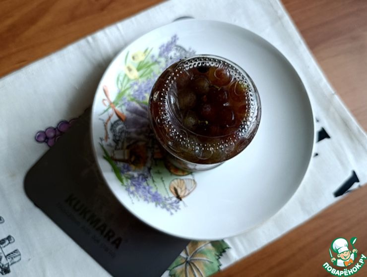 Маринованный садовый виноград