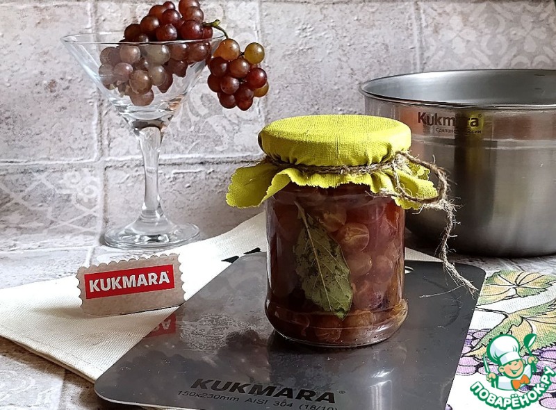 Маринованный садовый виноград