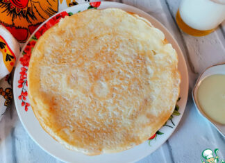 Жаккардовые блины
