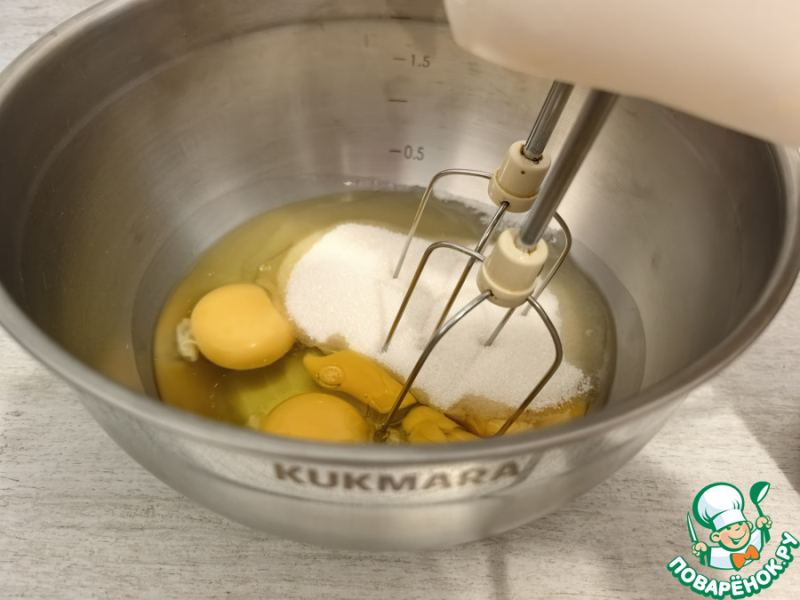 Апельсиновый кекс с изюмом