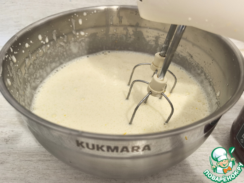 Апельсиновый кекс с изюмом