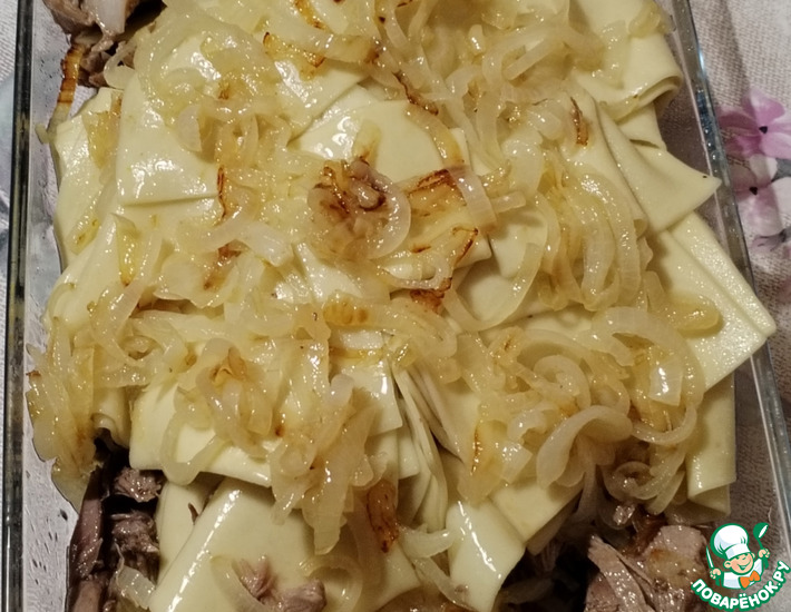Рецепт: Бешбармак из утки