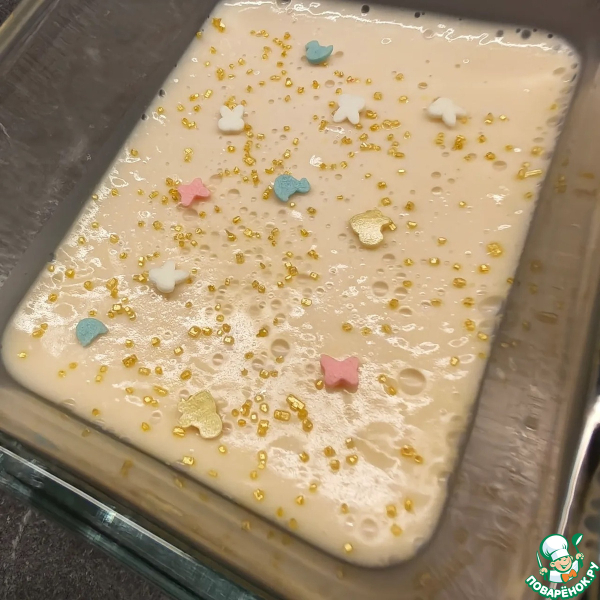 Десерт из ряженки и топленого молока