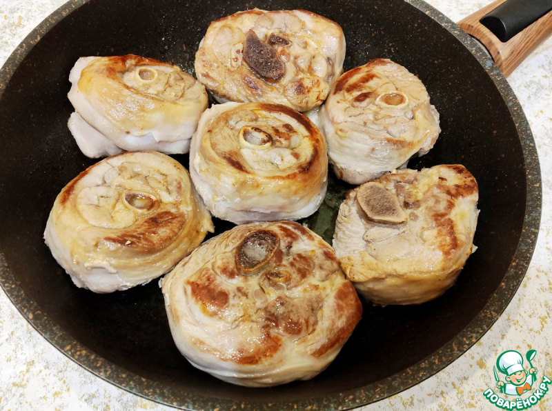 Гречка по-купечески с индейкой и грибами