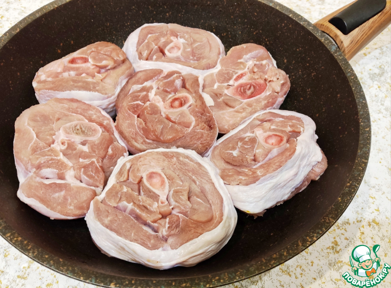 Гречка по-купечески с индейкой и грибами