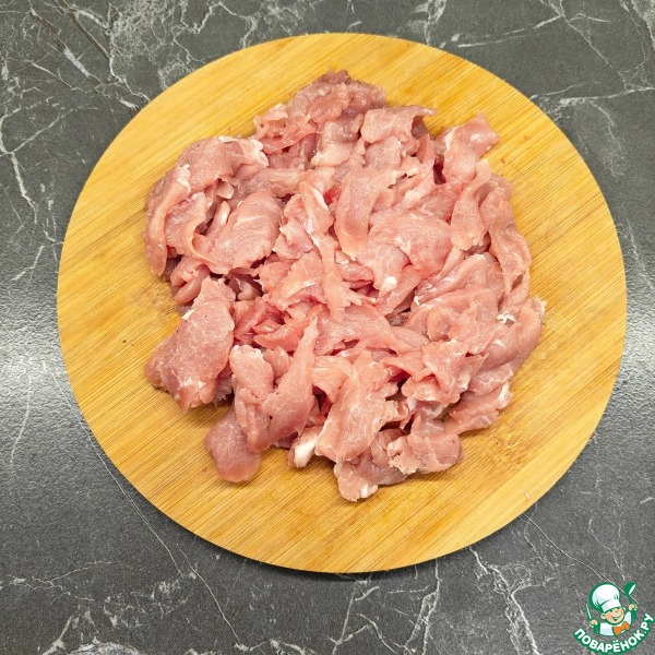 Колбаса рубленая из свинины и говядины