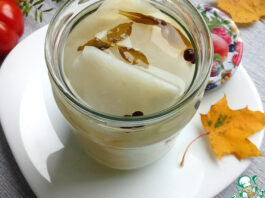 Кольраби маринованная